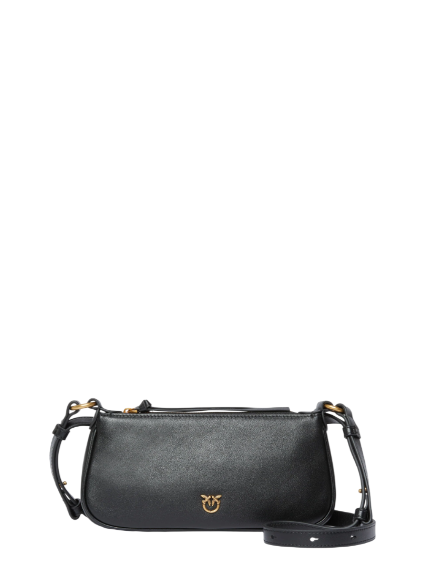 Pinko borsa a tracolla Half Moon nero oro 105069-A0QO Z99Q PINKO