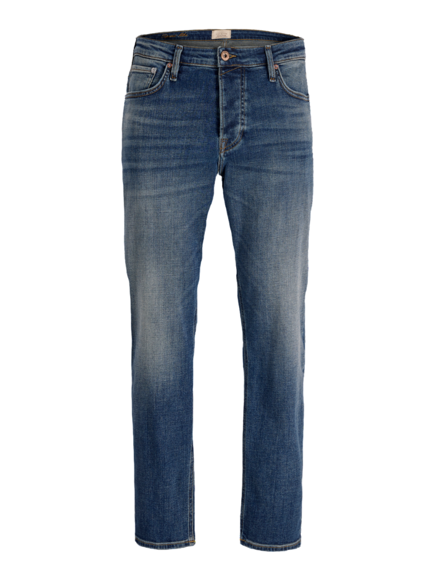 Jack&Jones jeans uomo slim Glenn lavaggio medio 12289778 MID BLUE DENIM JACK&JONES