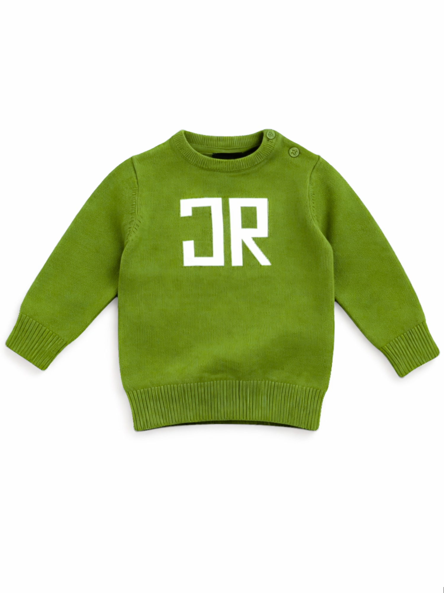 John Richmond maglia neonato Maellis con logo verde RIP26016MA GREEN WILLOW BOUGH John RICHMOND