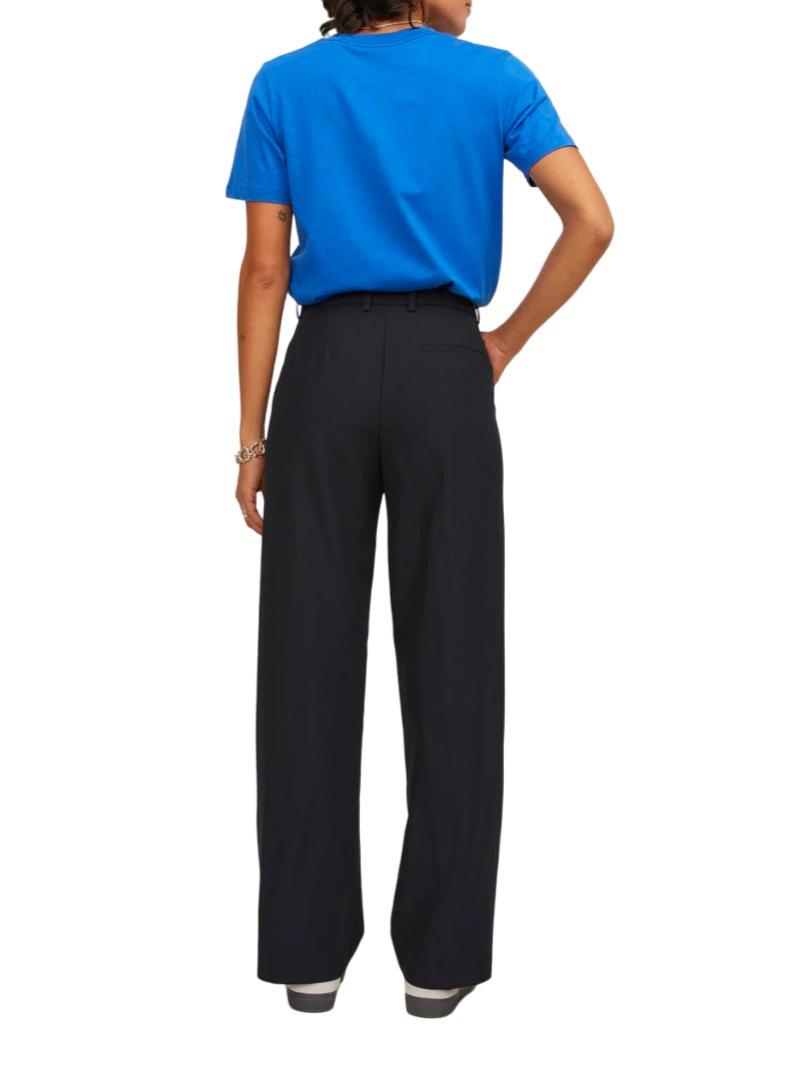 Jjxx pantaloni vita alta a gamba larga nero 12200674 BLACK JJXX