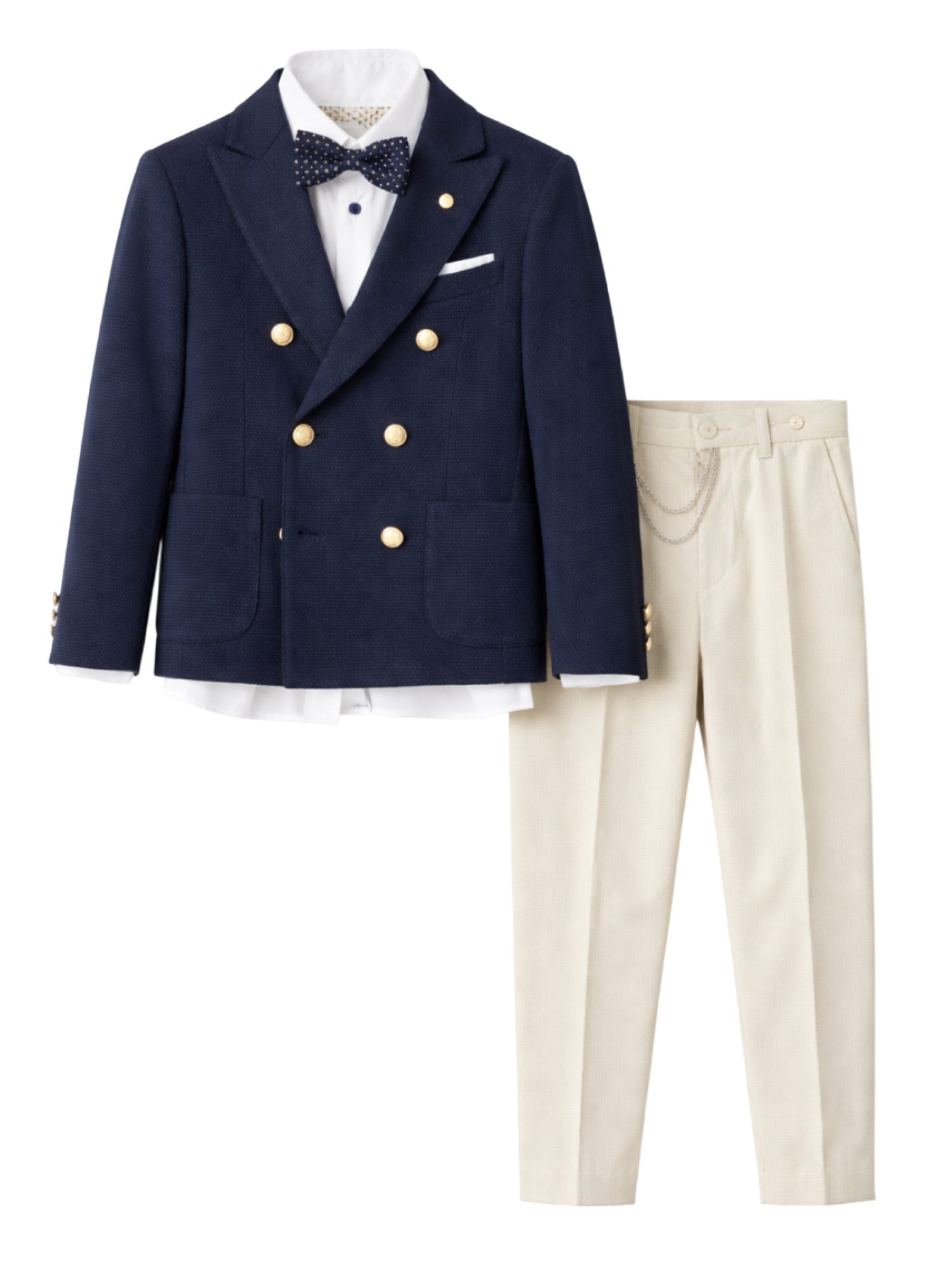 Colori Chiari completo elegante bambino blu beige MJ508370-4900 60 COLORICHIARI