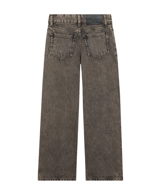 Calvin Klein Jeans jeans bambino Skater fit lavaggio grigio IB0IB02601 1BY Calvin Klein Jeans