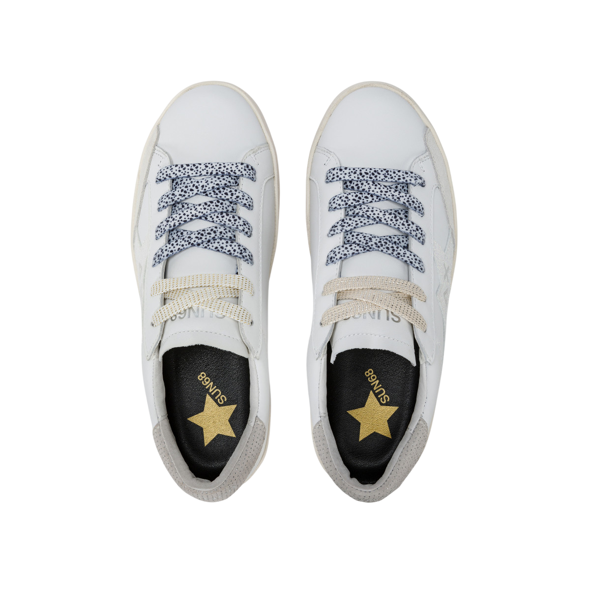 Sun68 sneakers Katy in pelle bianco Z35225 BIANCO SUN68