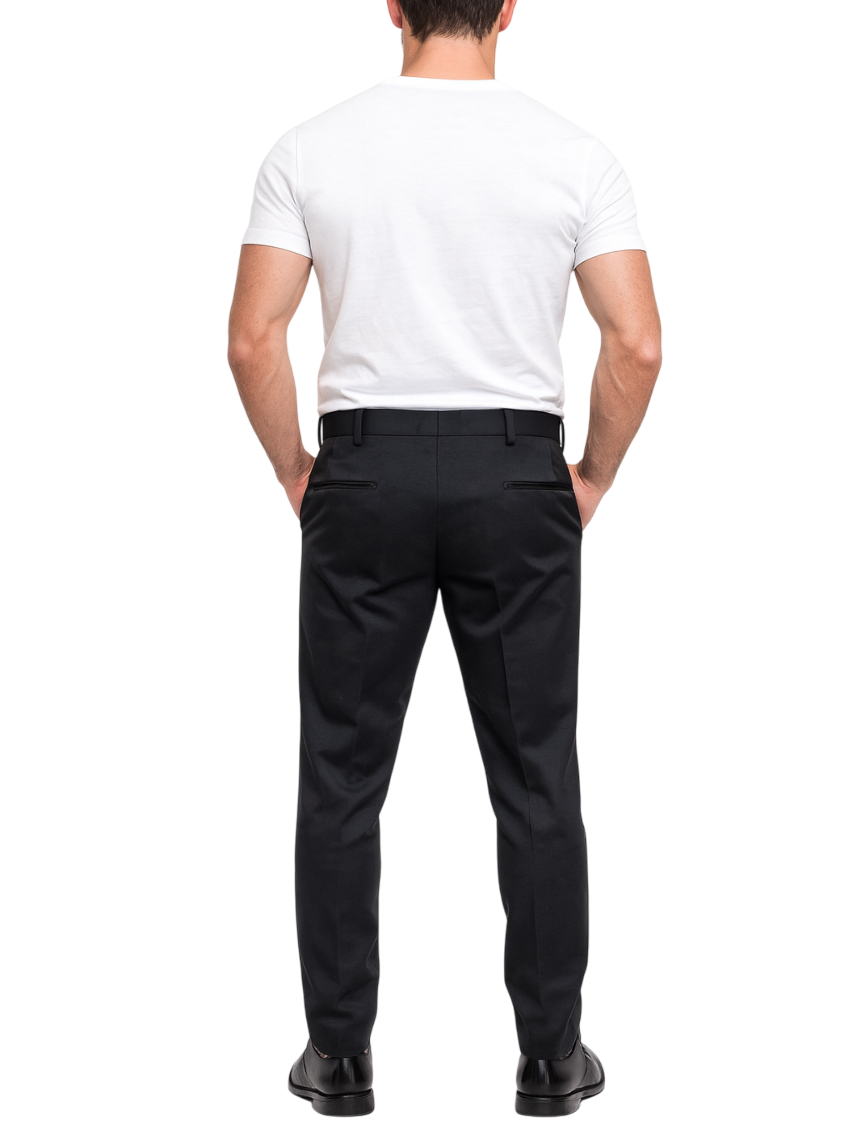 Le Braghe pantaloni uomo slim nero P297-2531 NERO Le Braghe