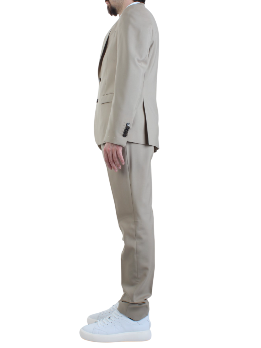 Manuel Ritz abito uomo monopetto beige 3832A3119-250000 23 MANUEL RITZ