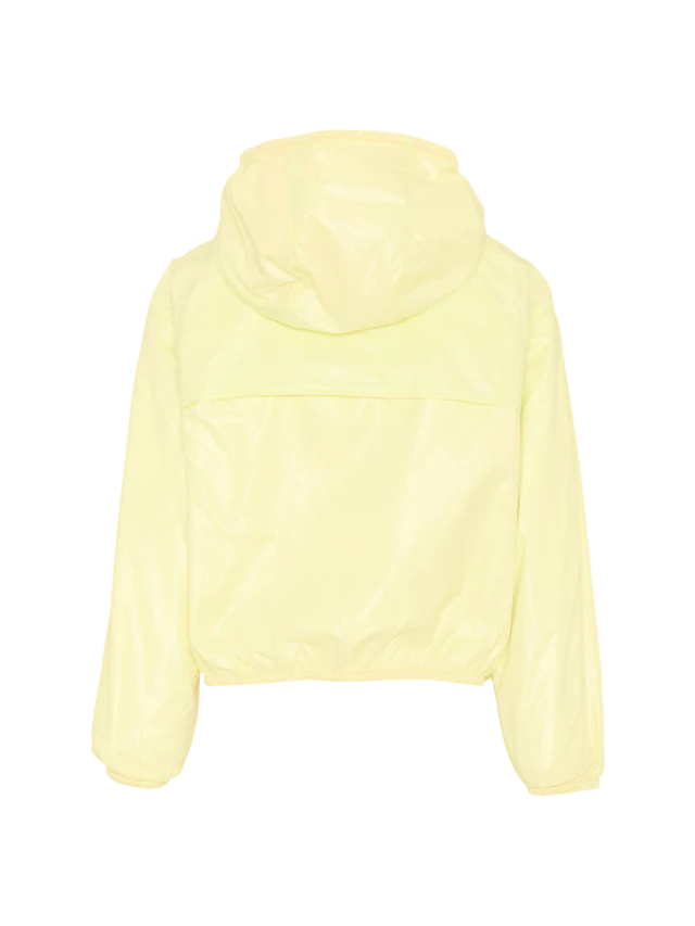 K-Way giubbino reversibile bambina con cappuccio rosa giallo K41337W C0W K-WAY