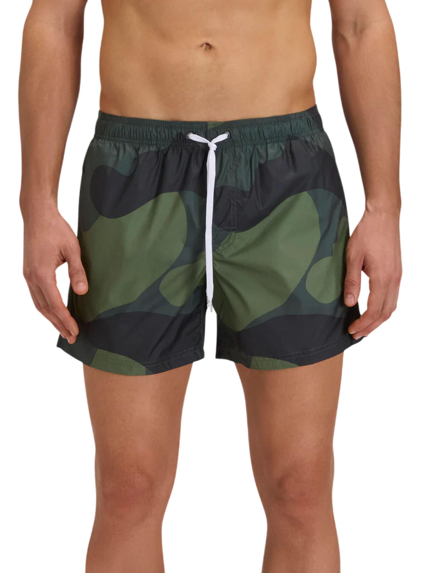 Sundek boxer mare uomo in fantasia camouflage verde M504BDRP1CM 032CM SUNDEK