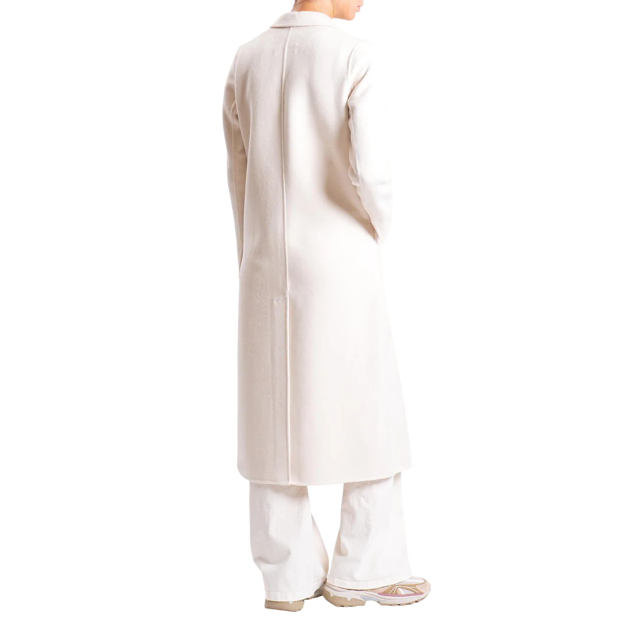 Vicolo cappotto lungo misto lana panna TF0002 PANNA VICOLO