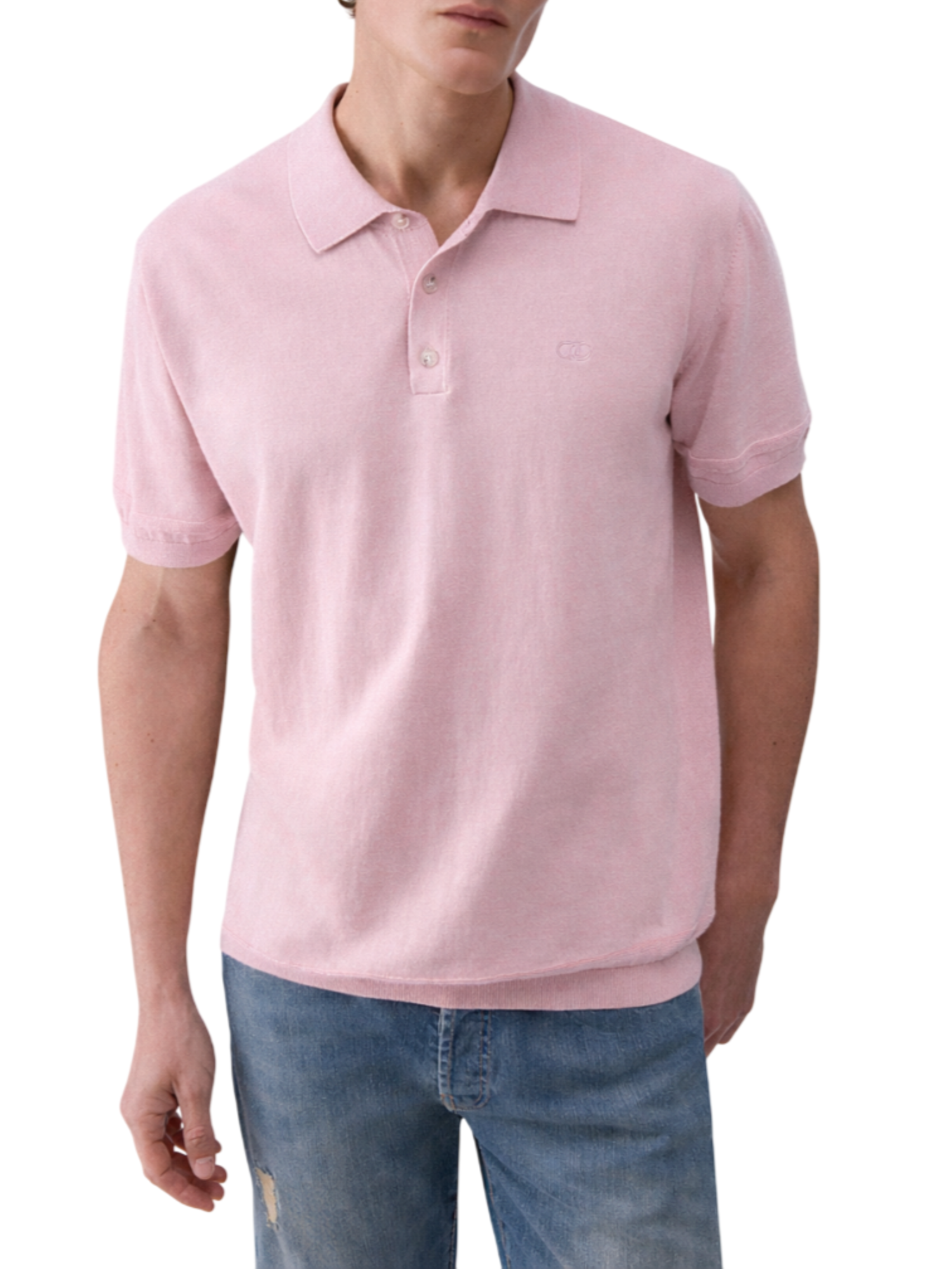Liu Jo polo in maglia uomo rosa QA6082MA71P 22906 LIU JO