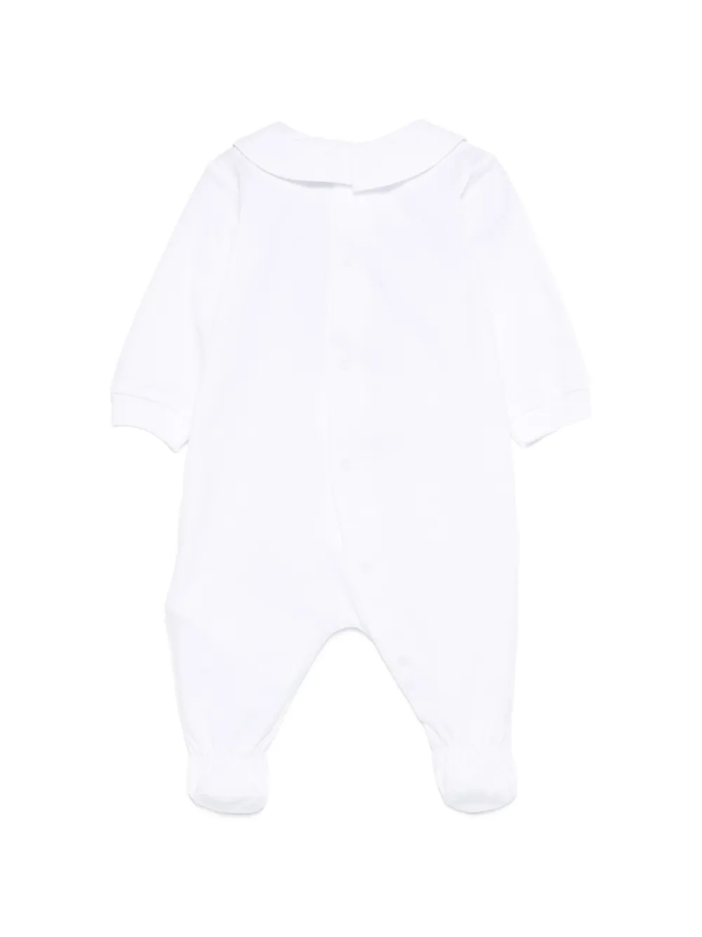 Moschino tutina neonata con piedini con orsetto bianco MUT04Q-LAA02 10101 MOSCHINO