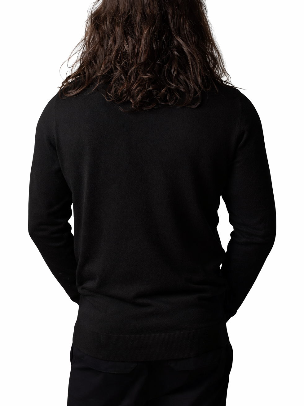 John Richmond maglia girocollo uomo Padile nero UMP26022MA BLACK John RICHMOND