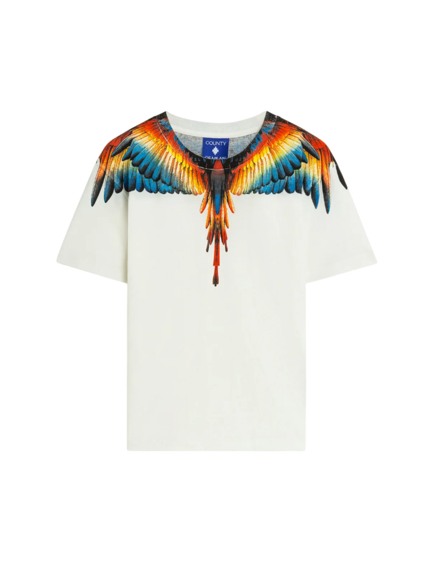 County of Milan T-shirt bambino manica corta bianco F5CMJBTH062 002 COUNTY OF MILAN KIDS