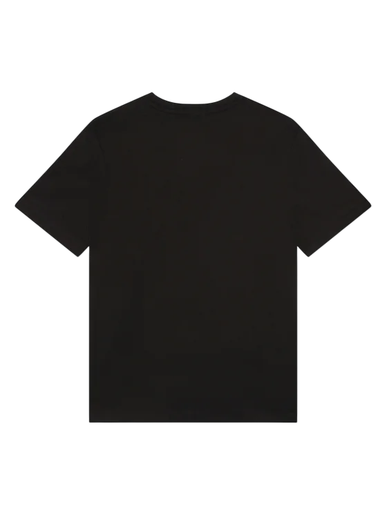 Boss T-shirt maniche corte in jersey con logo nero J25P23 NERO BOSS