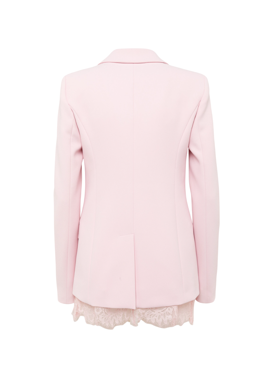 Blugirl giacca blazer in crepe con top rosa RA5204T2968 32804 BLUGIRL