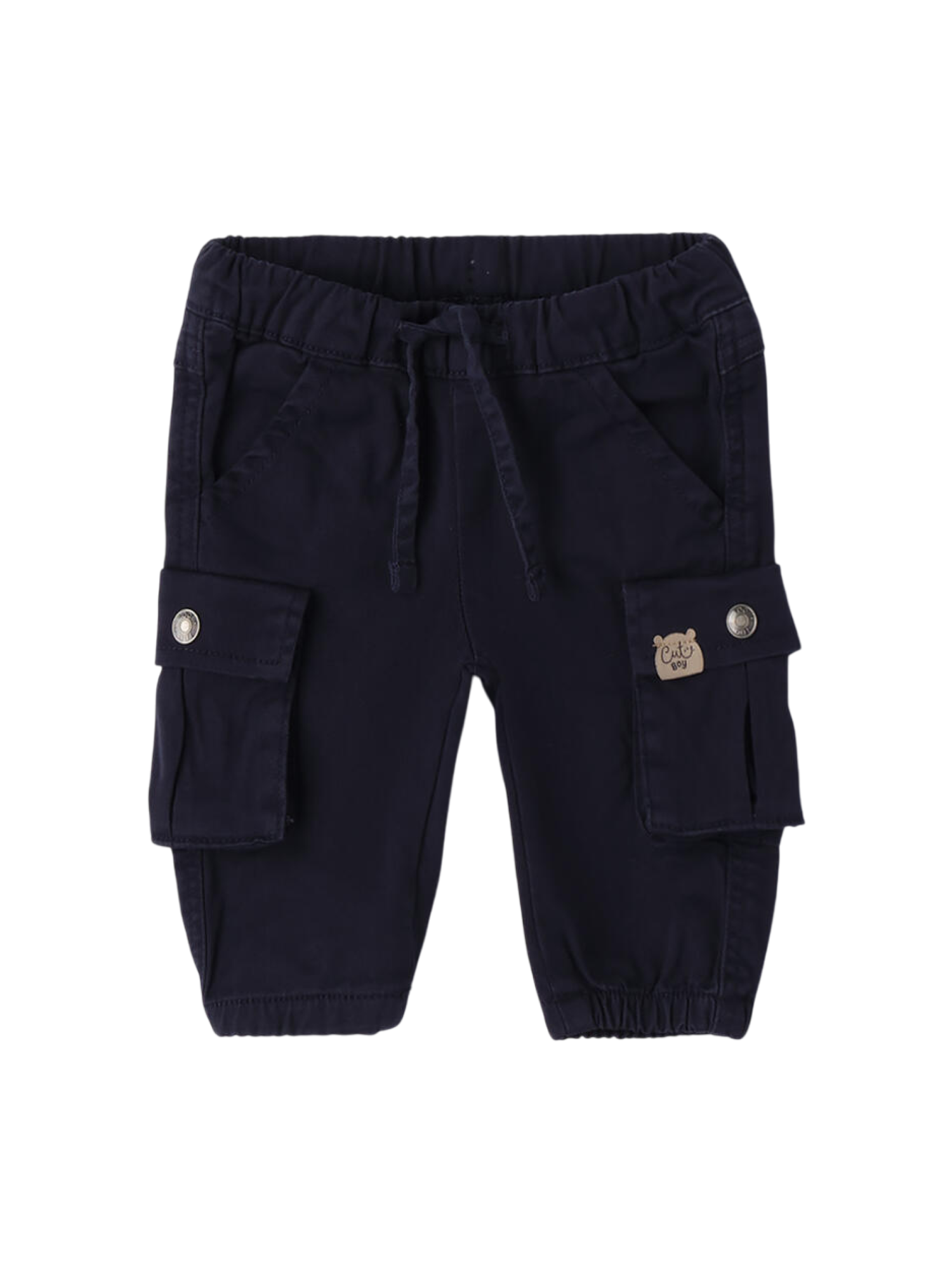 iDo pantaloni cargo neonato nero 4F067 3885 iDO