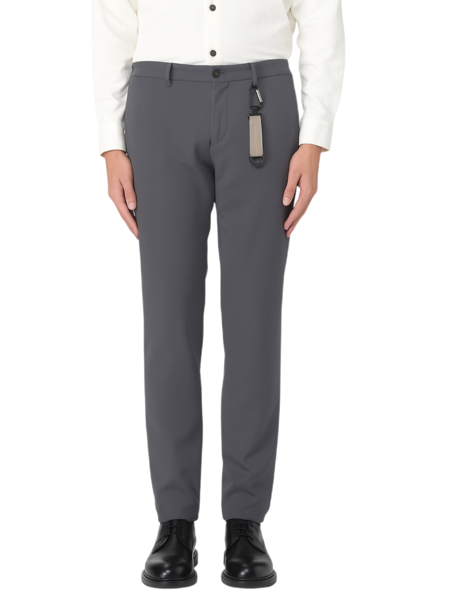 Manuel Ritz pantaloni uomo chino grigio 3932P1408TC-253790 98 MANUEL RITZ