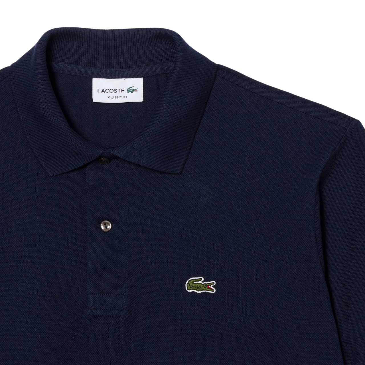 Lacoste polo manica corta 12.12 in piquè blu 1212 166 LACOSTE