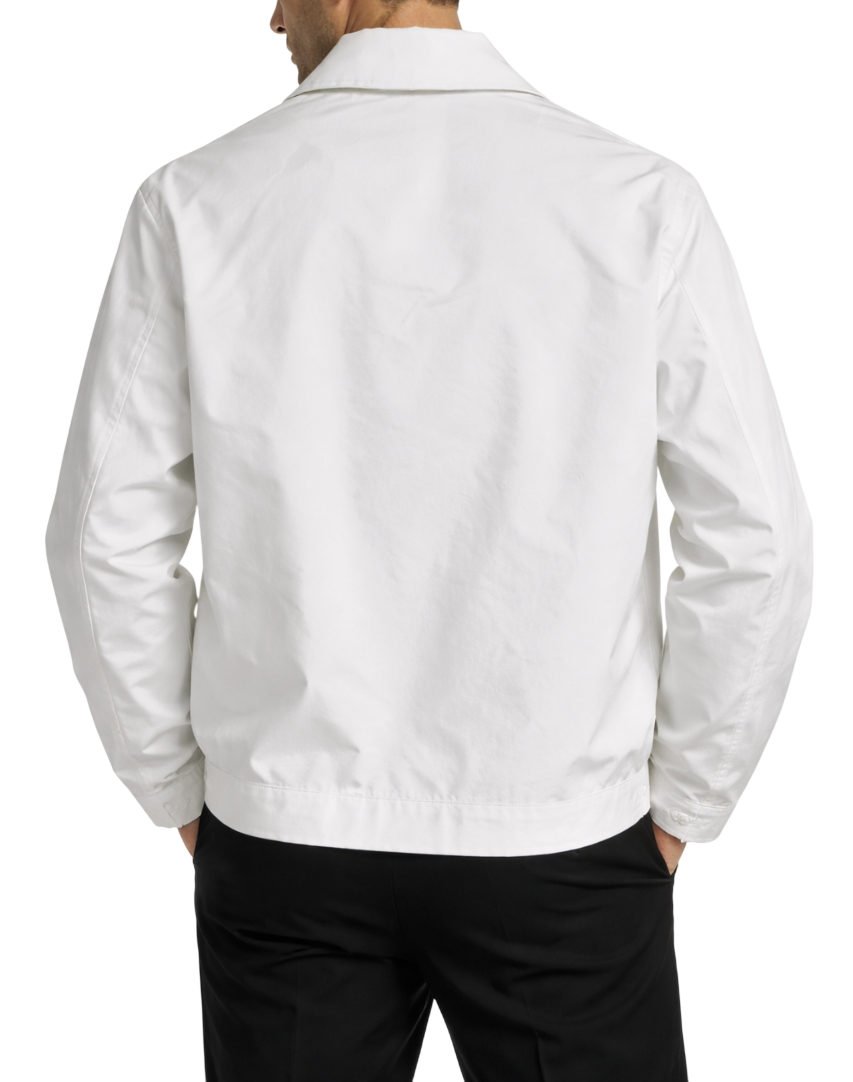 John Richmond giubbino leggero uomo bianco UMP26159GB WHITE John RICHMOND