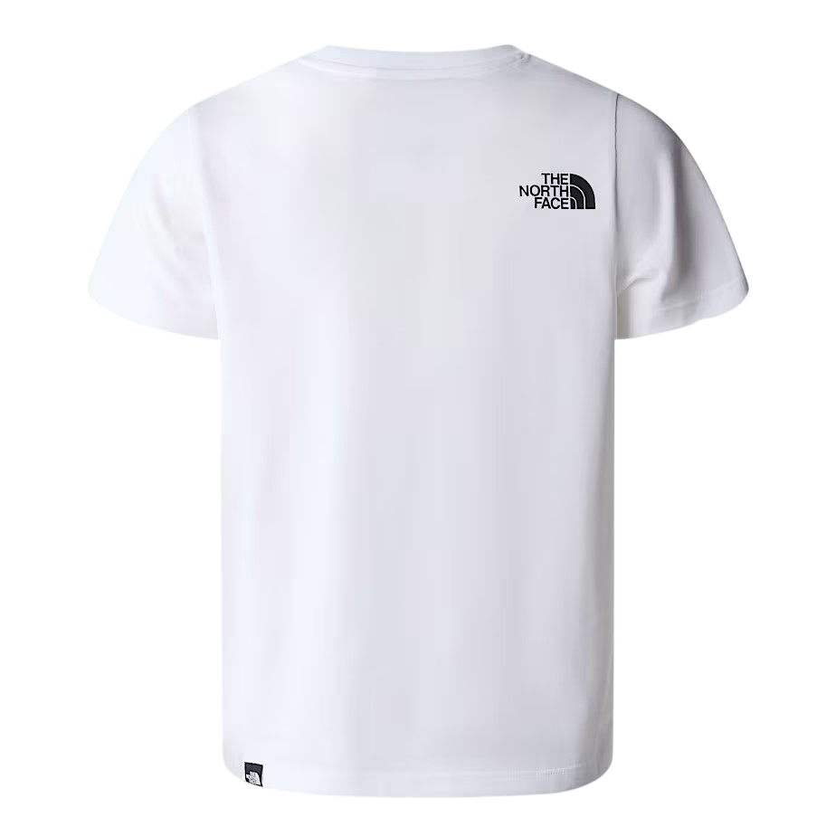 The North Face T-shirt bambino manica corta bianco NF0A87T4 FN41 THE NORTH FACE