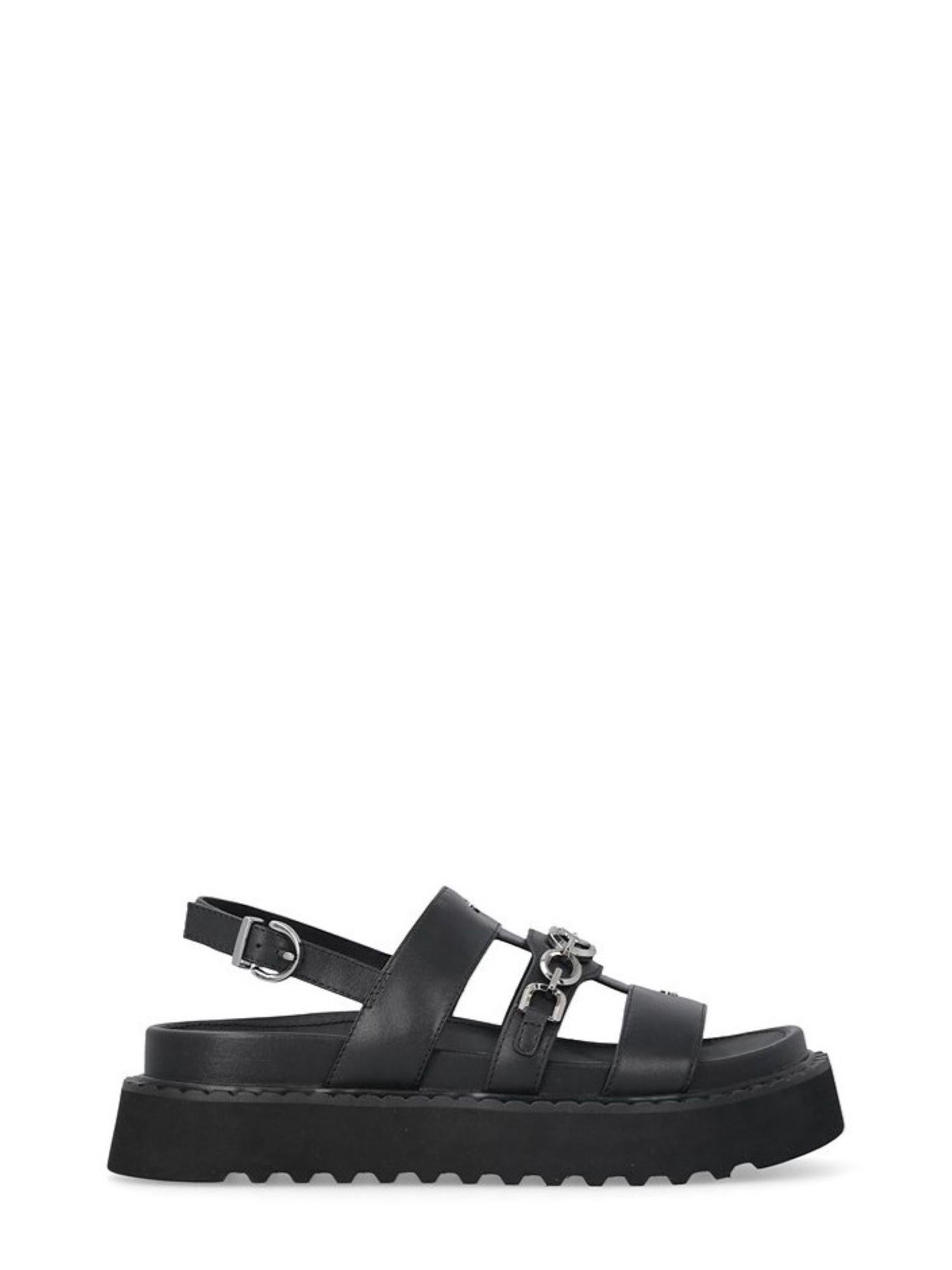 Pinko sandali Kate con fascette in pelle nero SD0517P001 Z99 PINKO