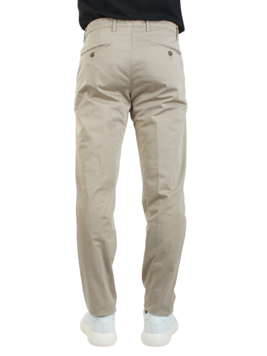 Rar pantaloni Cuba slim fit in cotone beige CUBA-225002 BEIGE SC RAR