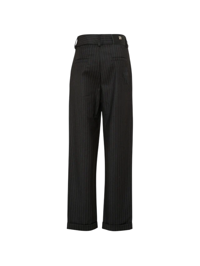 John Richmond pantaloni gessati bambino Dligi grigio RBP26092PA GREY DARK PINSTRIPE John RICHMOND