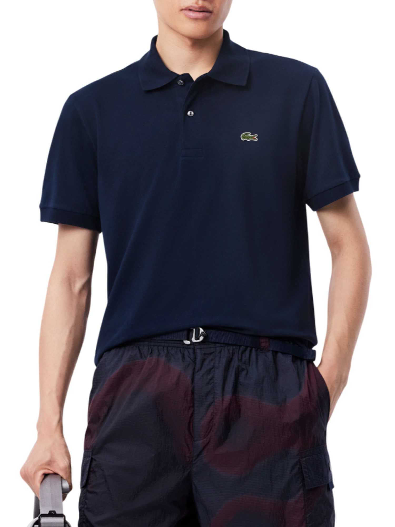 Lacoste polo manica corta 12.12 light in piquè blu navy PH9851 166 LACOSTE