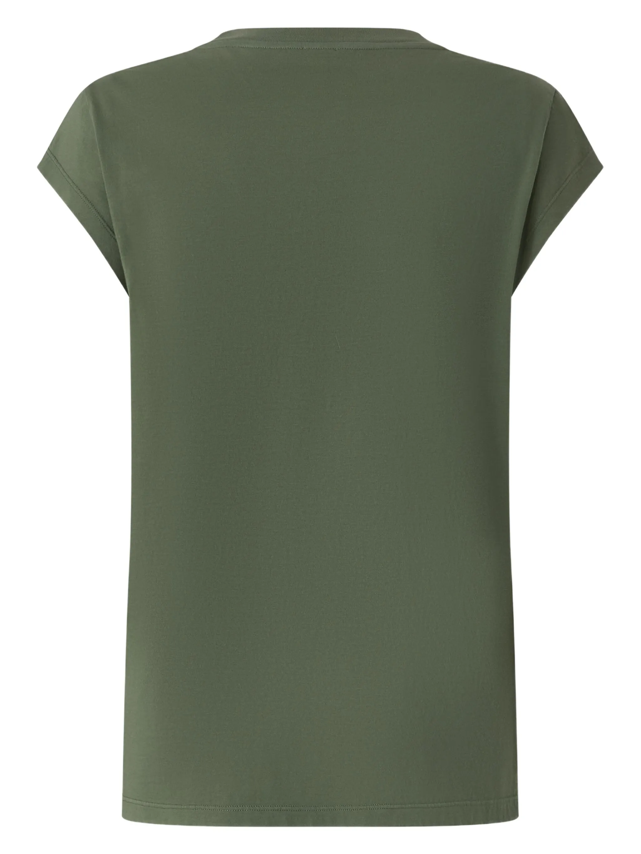 Pinko T-shirt Marrakech manica corta con logo verde militare 104603-A2D1 V49 PINKO