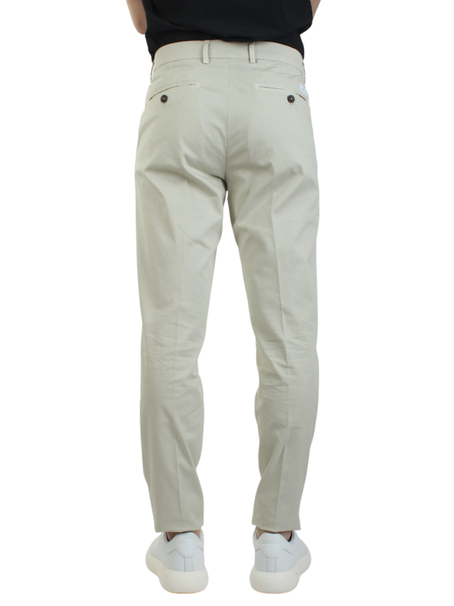 Manuel Ritz pantaloni slim fit con pinces beige 3832P1428TC-253076 23 MANUEL RITZ