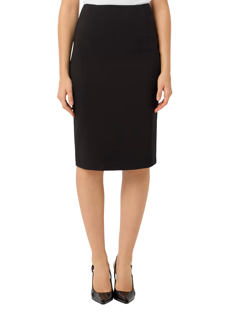 Sandro Ferrone gonna longuette in tessuto tecnico stretch nero S18YBFRANIA NERO Sandro FERRONE