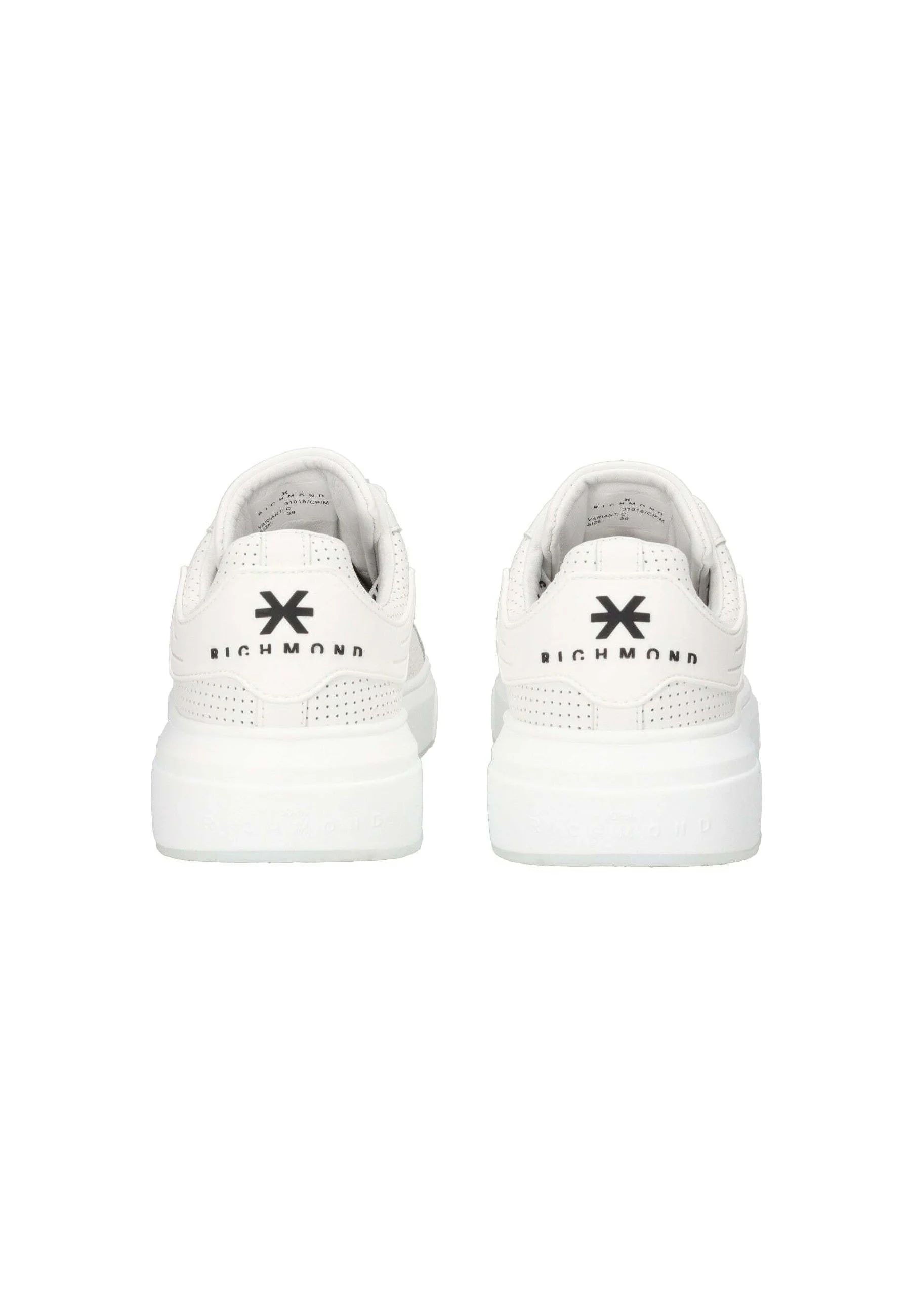 John Richmond sneakers uomo traforata bianco 31018 C John RICHMOND