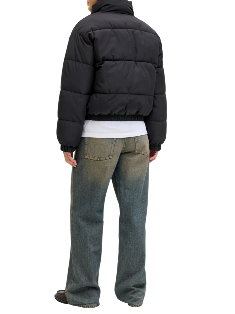 Jjxx piumino trapuntato crop donna nero 12278857 BLACK JJXX