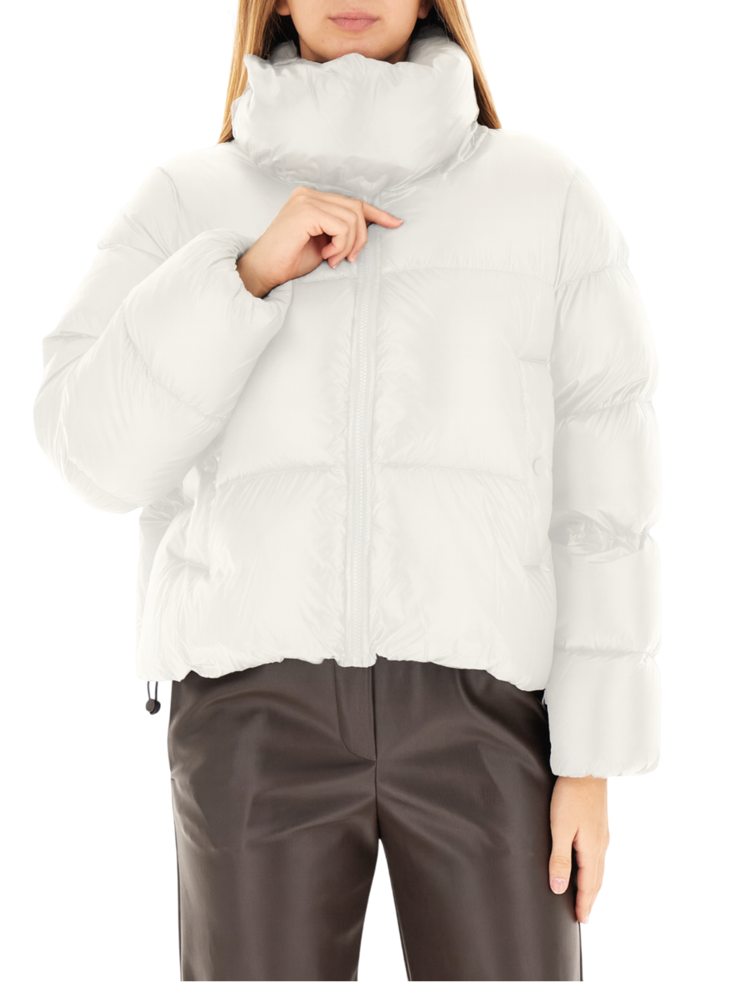 Vicolo piumino trapuntato donna panna TF0082 PANNA VICOLO