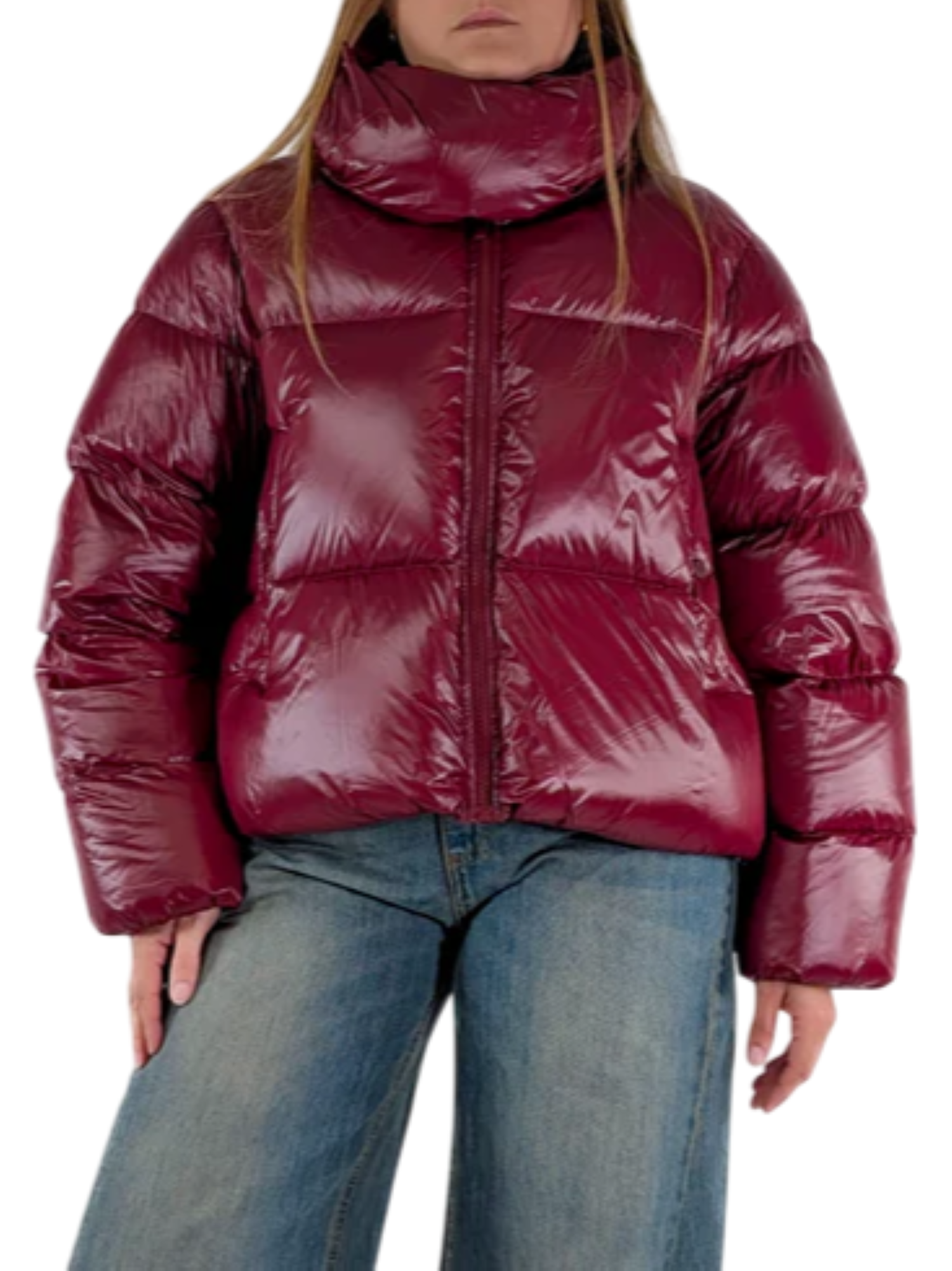 Vicolo piumino trapuntato donna bordeaux TF0082 BORDEAUX VICOLO