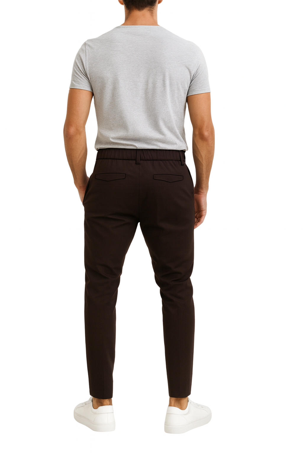 Rar pantaloni uomo slim Brando marrone BRANDO-126032 CACAO RAR