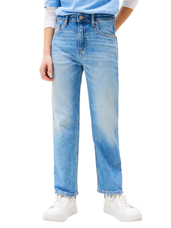 Tommy Hilfiger jeans Skater gamba dritta lavaggio blu KB0KB10020 1A5 Tommy Hilfiger
