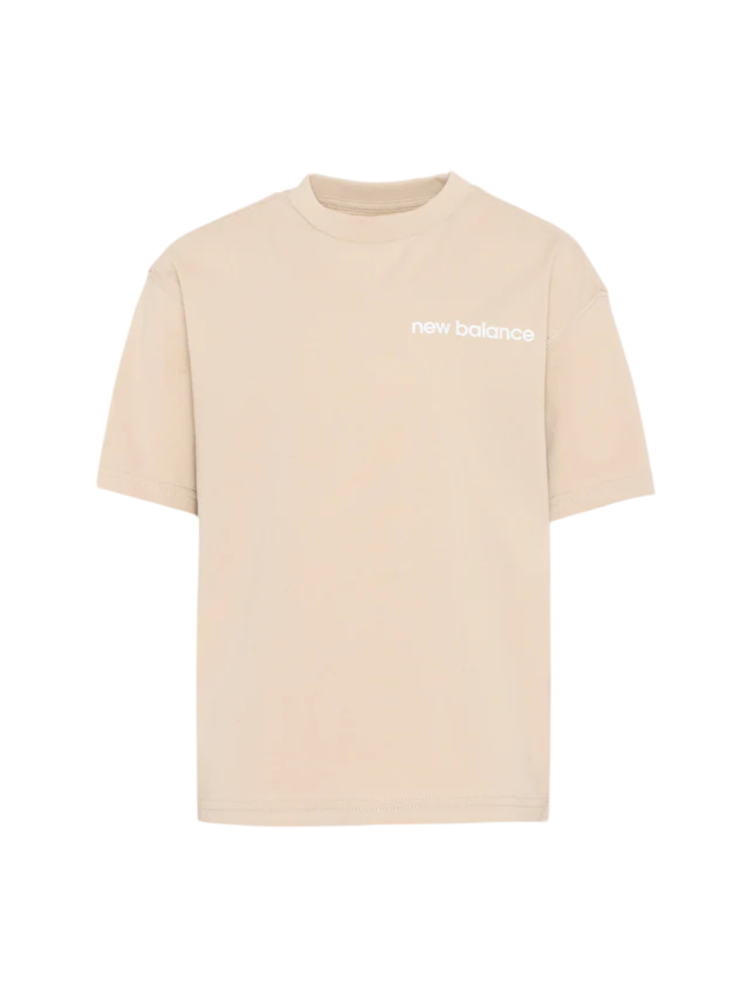 New Balance T-shirt bambino manica corta beige YT61A21A TWF NEW BALANCE