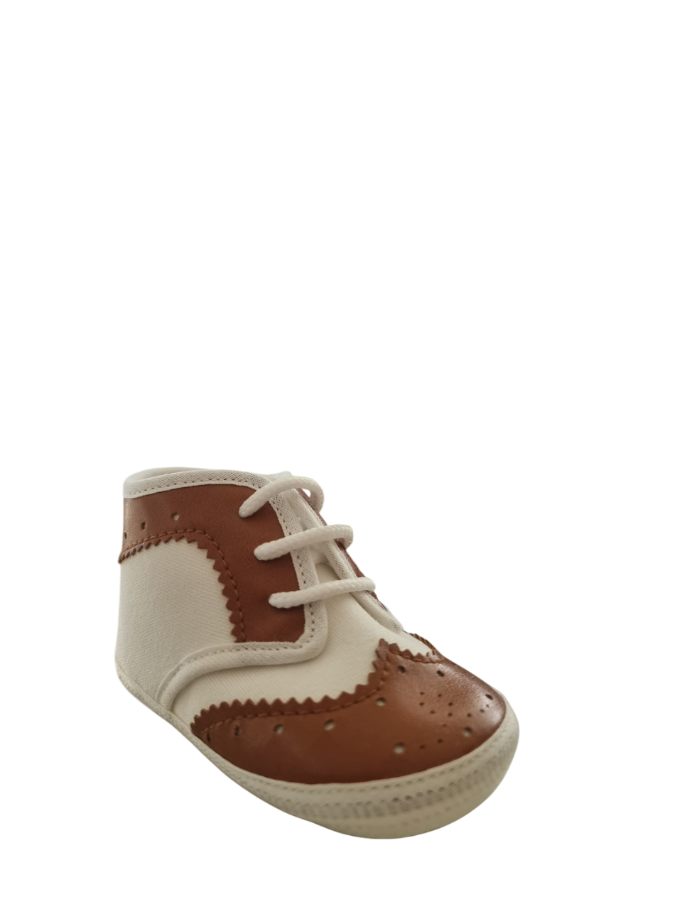 Pascal scarpe eleganti neonato bianco cuoio 24110S UNICA PASCAL KIDS
