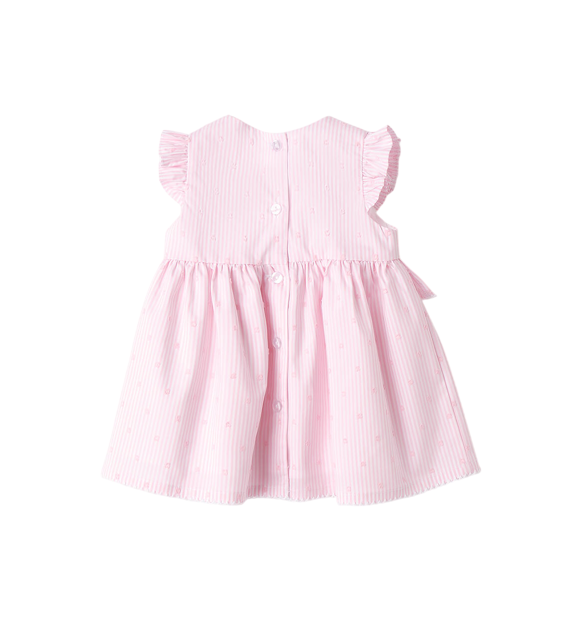 iDo abito neonata in fantasia a righe rosa 4G087 2738 iDO