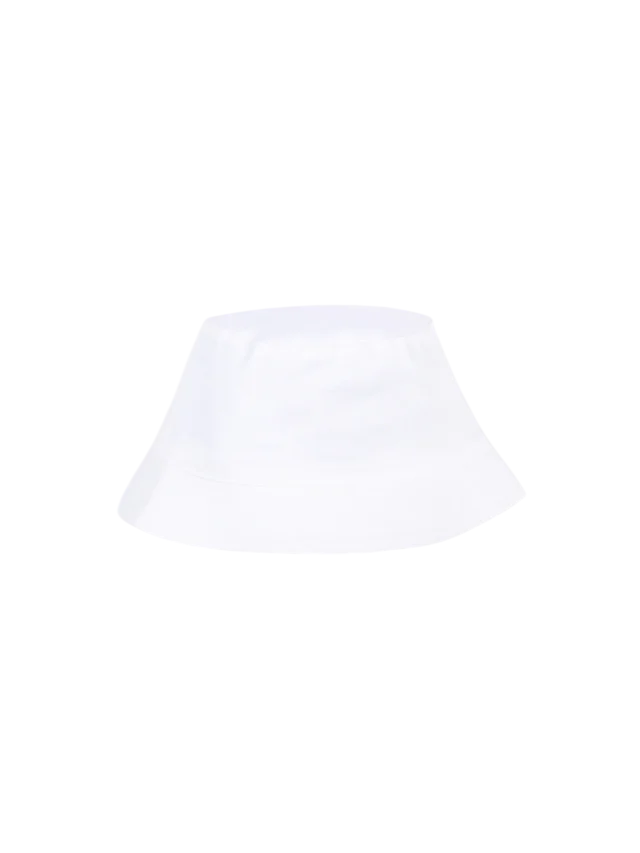 Moschino cappello alla pescatora neonato con orsetto bianco MNX057-LPA01 10101 MOSCHINO