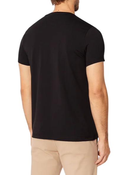 Tommy Hilfiger T-shirt uomo slim fit nero MW0MW27539 BDS Tommy Hilfiger