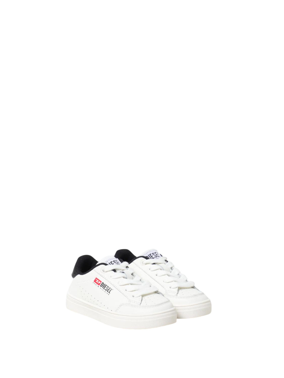 Diesel sneakers con logo iconico in pelle bianco BC0562-P6325 H1527 DIESEL