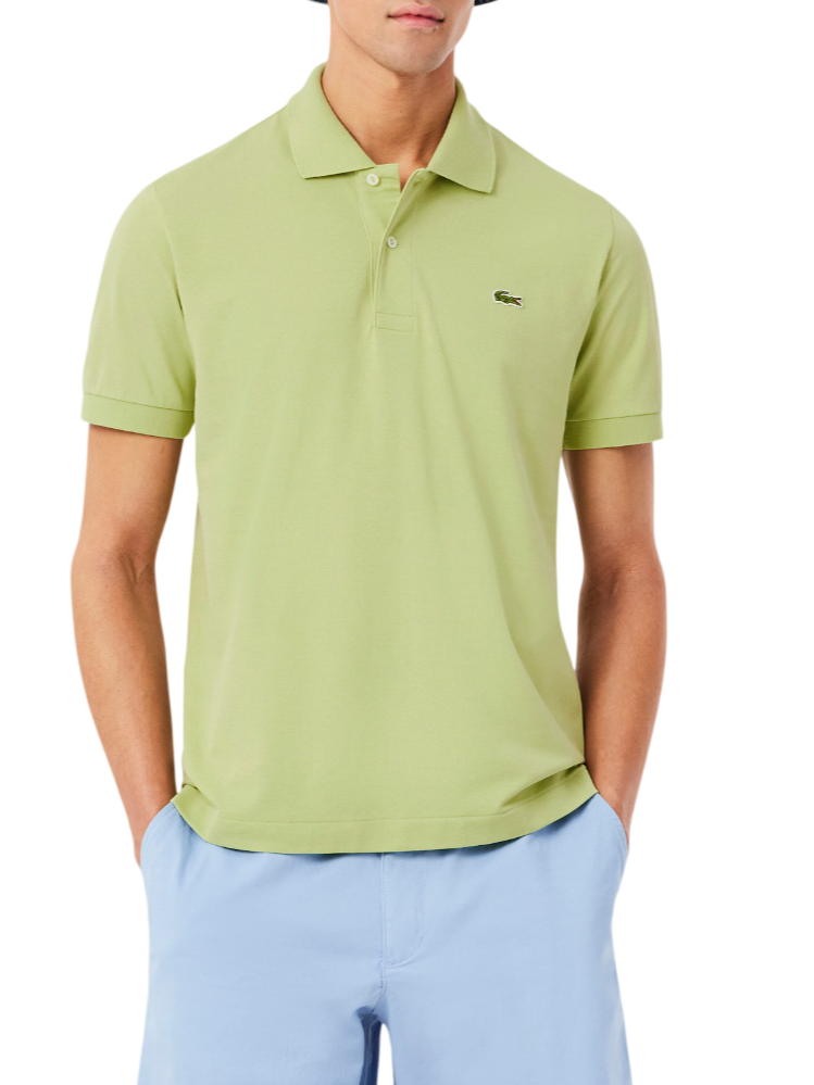 Lacoste polo manica corta 12.12 light in piquè verde chiaro PH9851 UYB LACOSTE