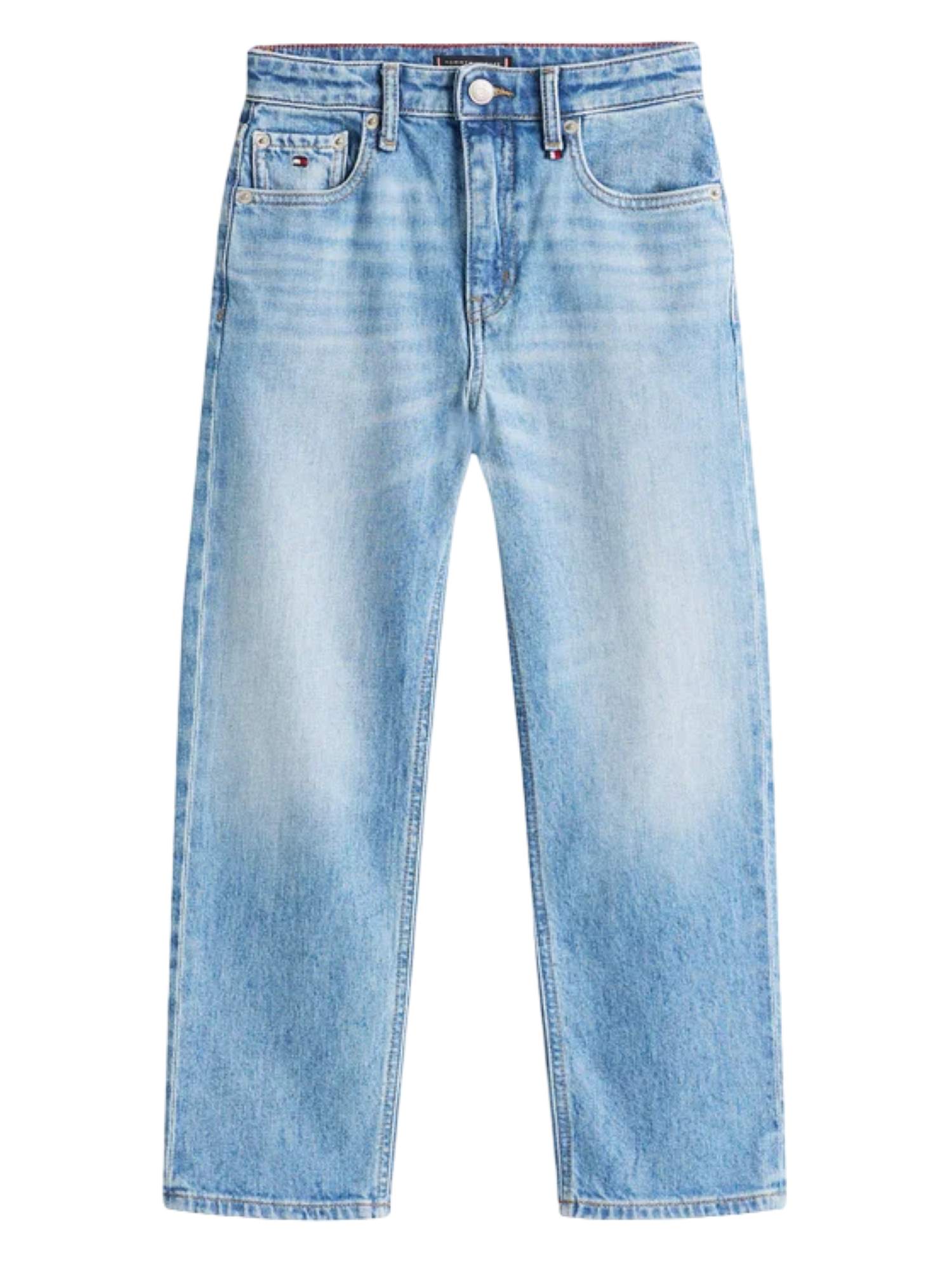 Tommy Hilfiger jeans Skater gamba dritta lavaggio blu KB0KB10020 1A5 Tommy Hilfiger