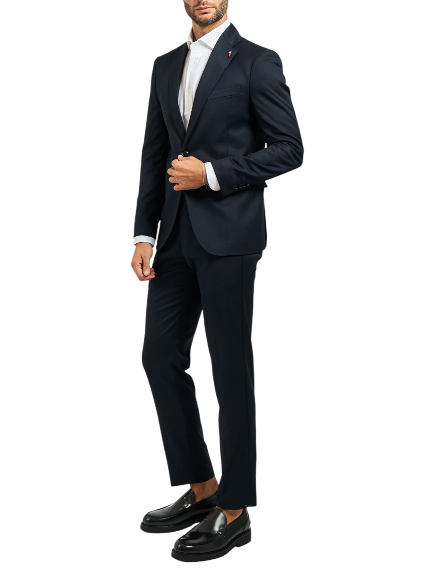 Mulish abito uomo monopetto blu scuro TEXAS-AB7200 BLU MULISH