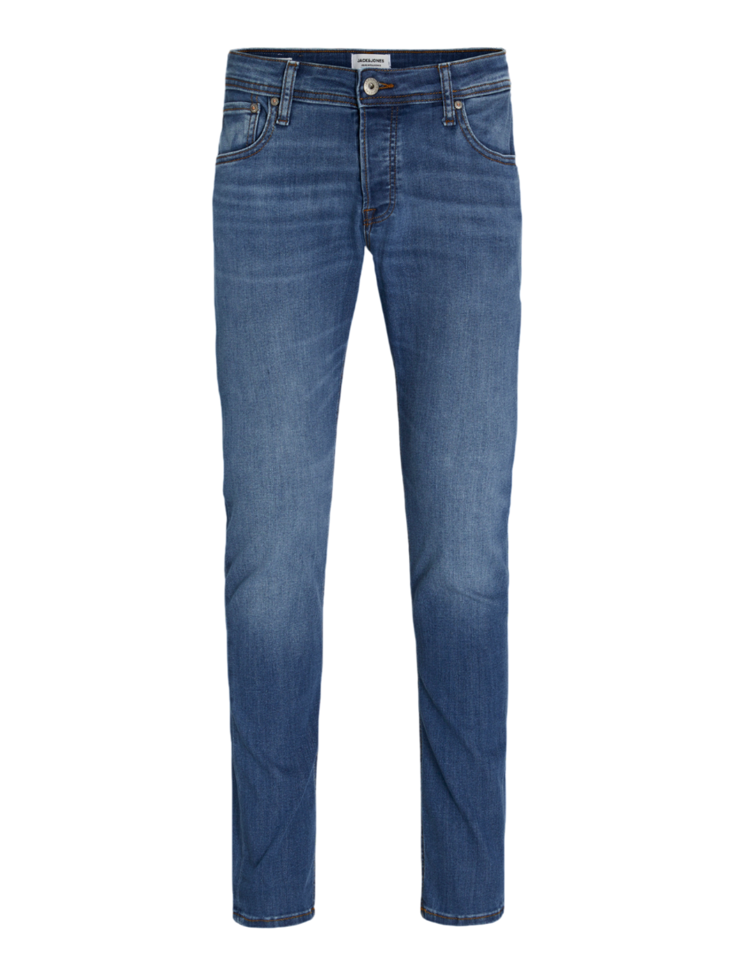 Jack&Jones jeans uomo Glenn slim lavaggio blu 12157416 CB815 JACK&JONES