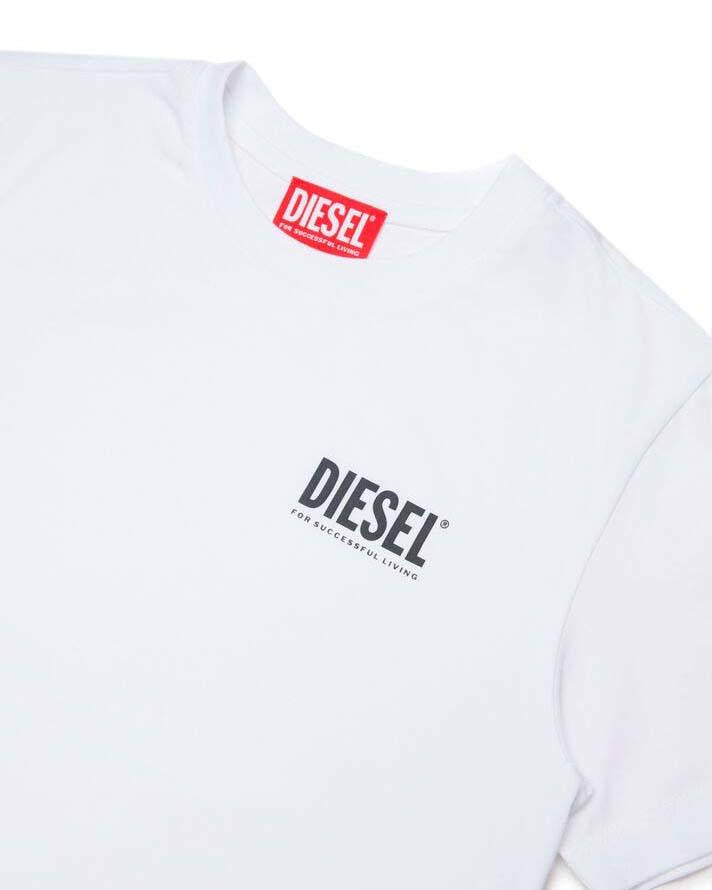 Diesel T-shirt manica corta Utillo bianco J02504-KYATR K100 DIESEL