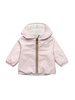 K-Way piumino neonata con cappuccio rosa