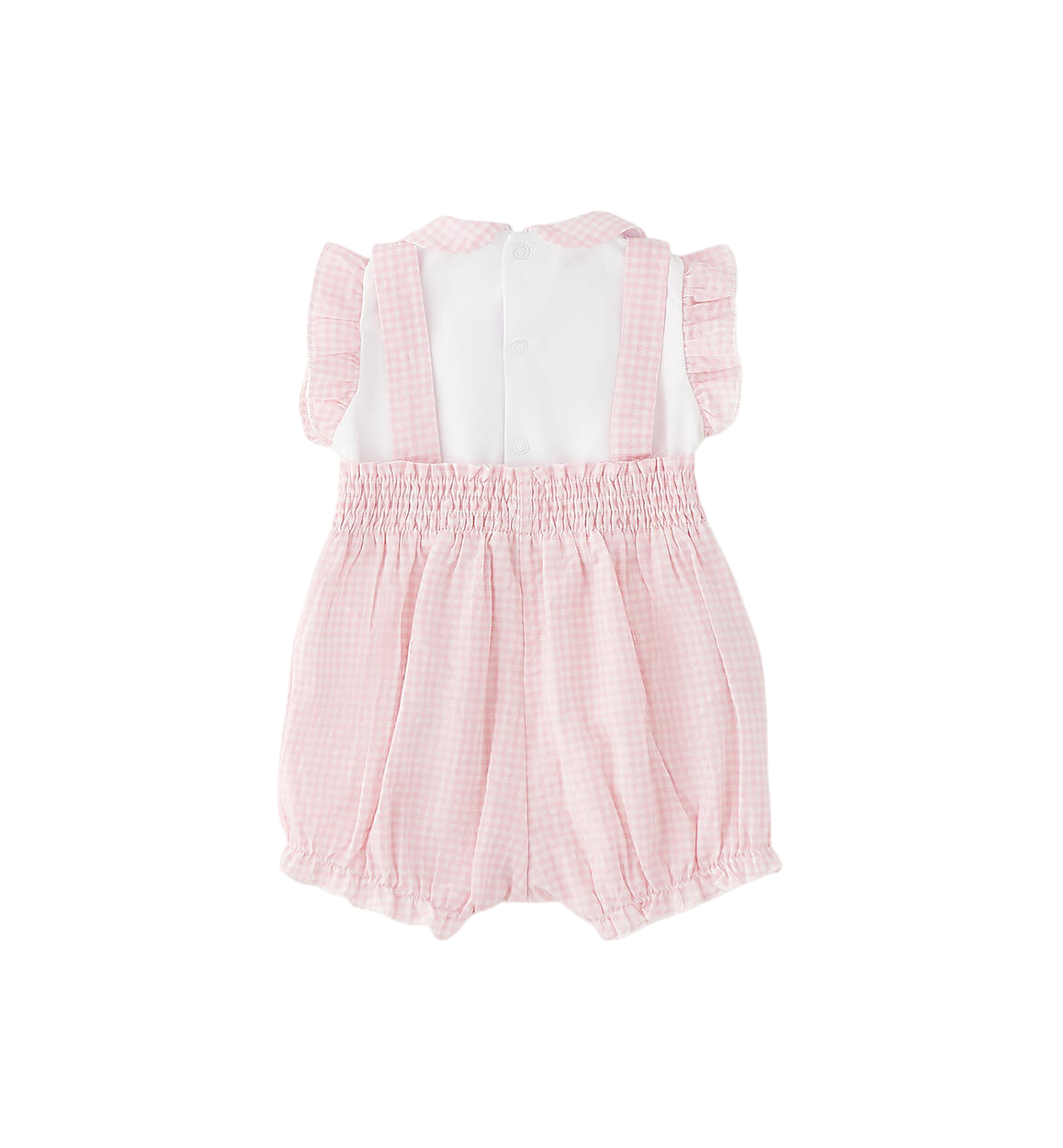 iDo pagliaccetto neonata in fantasia a quadretti rosa bianco 4G203 2732 iDO