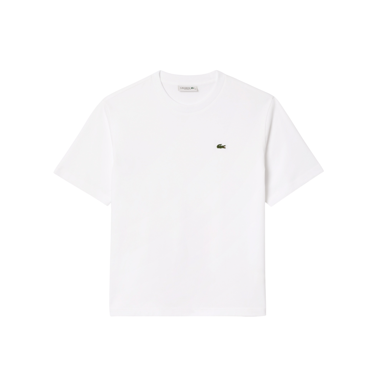 Lacoste T-shirt manica corta donna in jersey bianco TF7215 001 LACOSTE